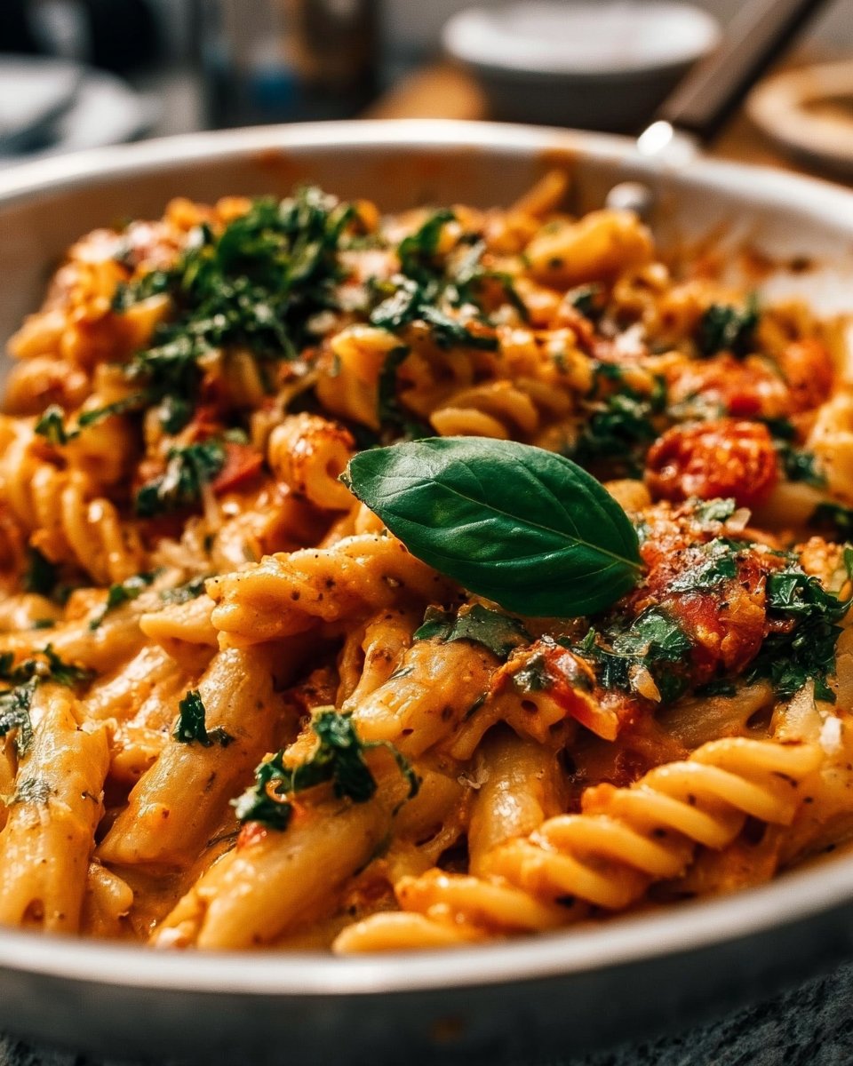 One Pan Creamy Tomato Pasta