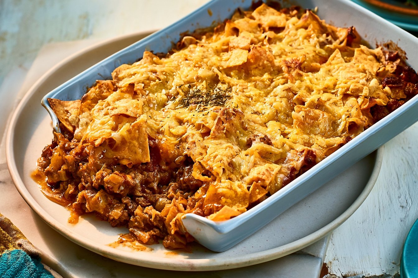 Beef Nacho Casserole