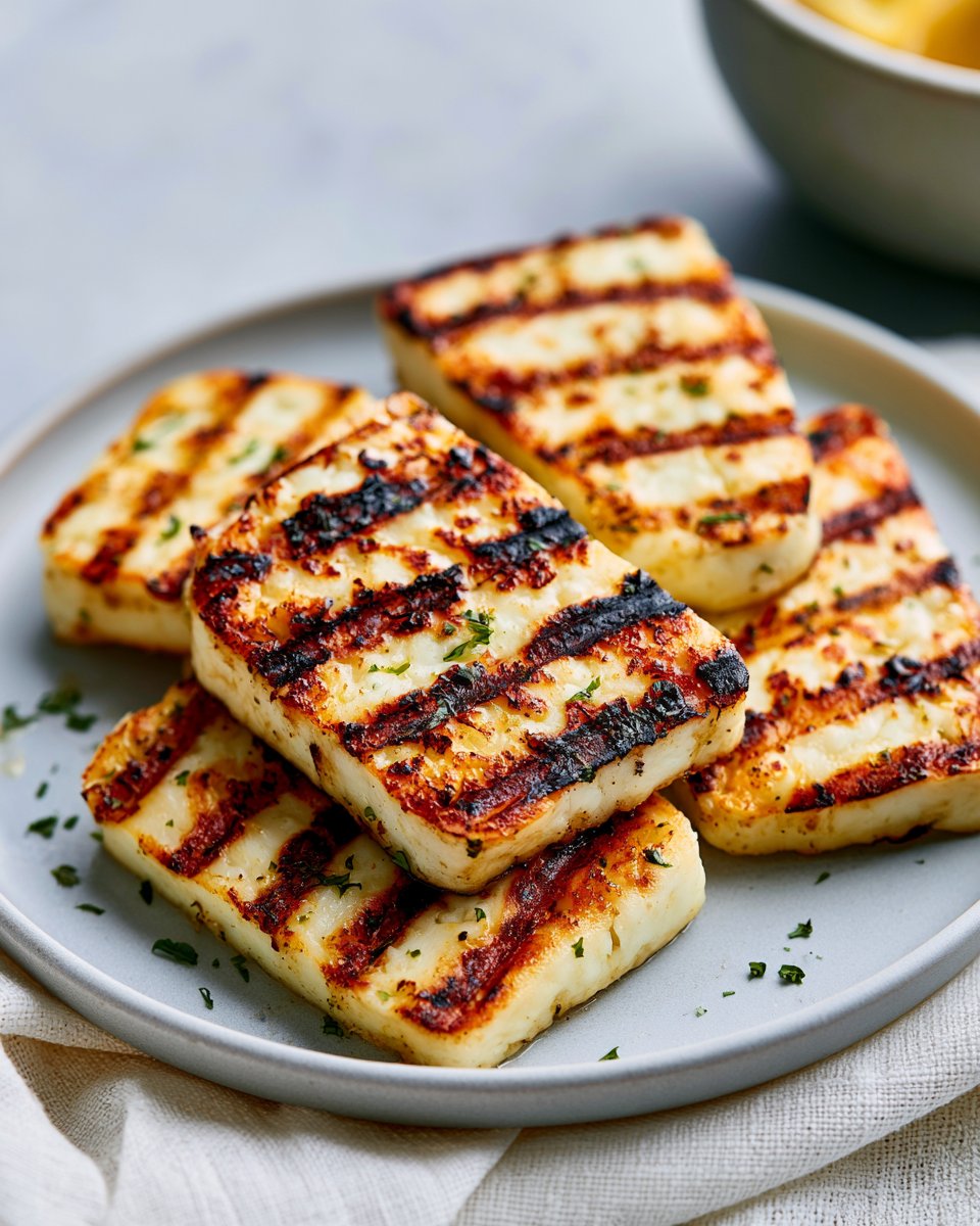Grilled Halloumi Cheese