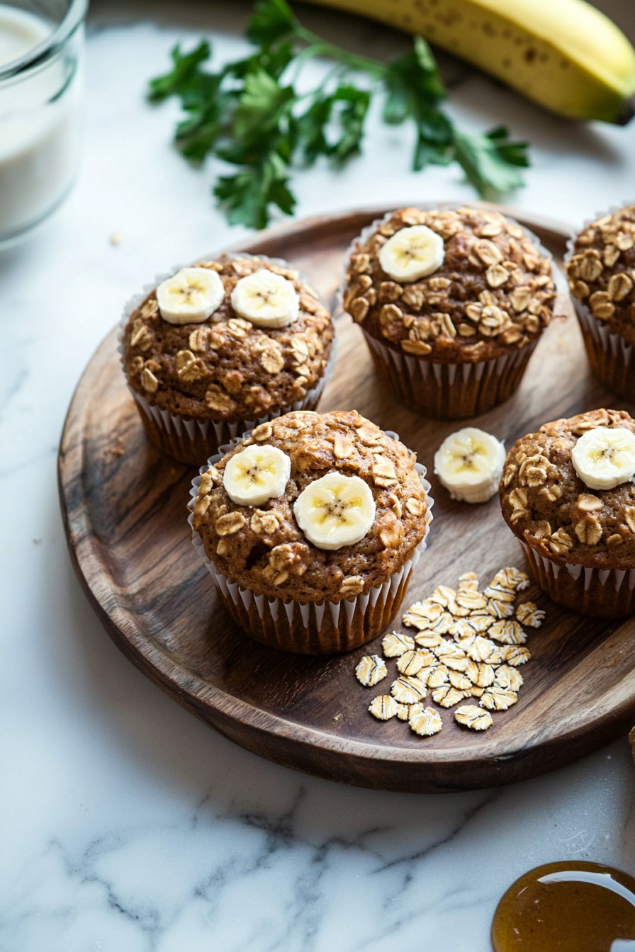 Ultimate Banana Oatmeal Muffins