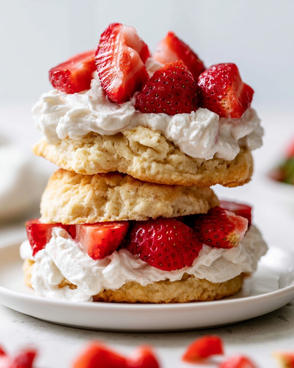 Vegan Strawberry Shortcakes