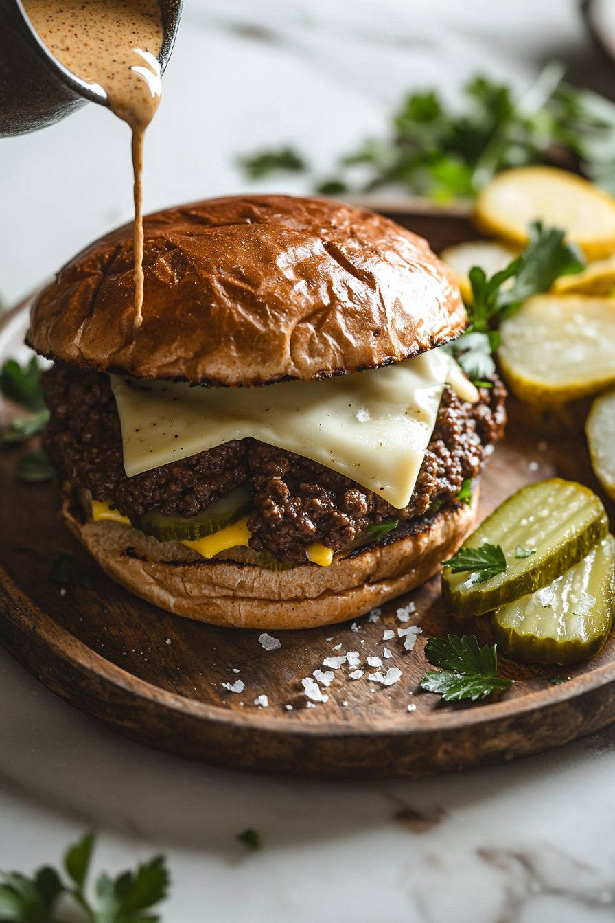 Cuban Beef Burger