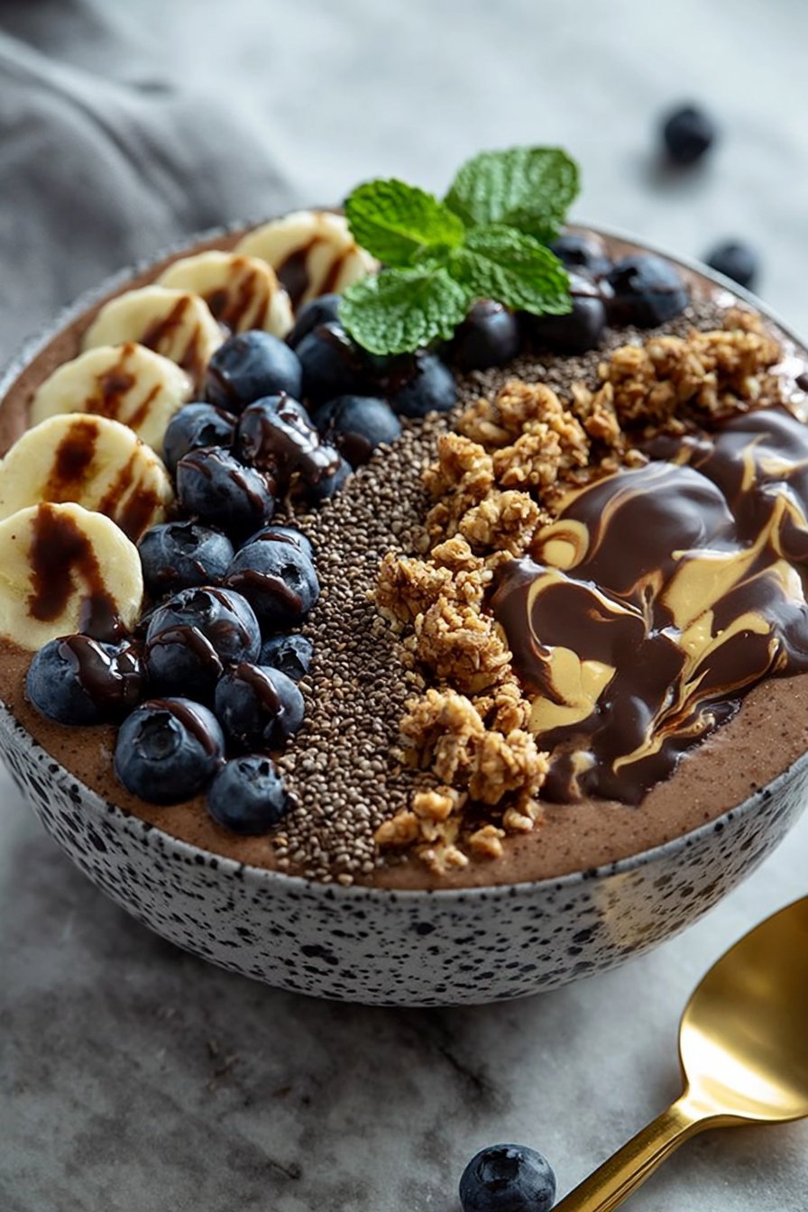 How to make Blueberry Smoothie Bowl? 2 Blueberry Smoothie Bowl