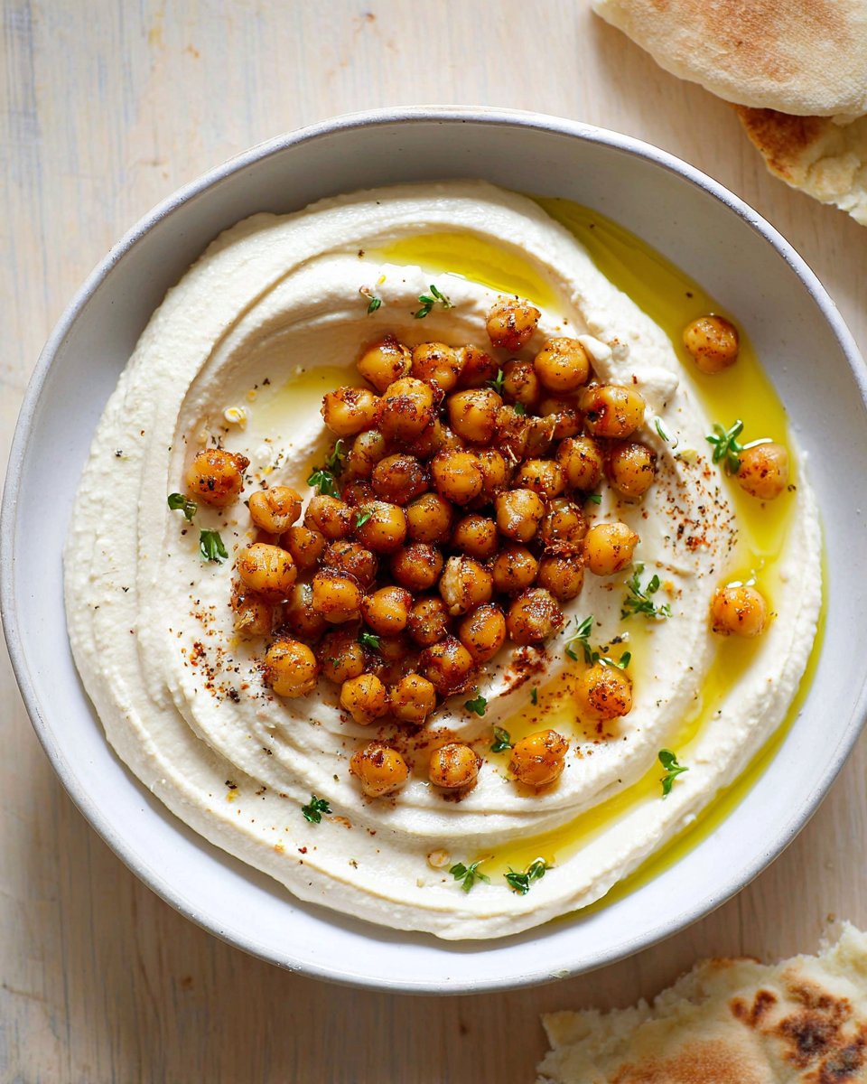Smooth and Creamy 5-Ingredient Homemade Hummus