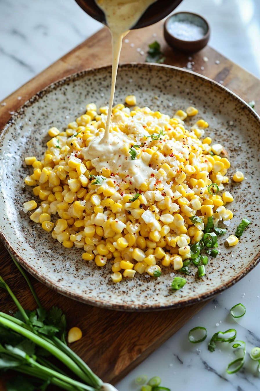 Korean Corn Cheese