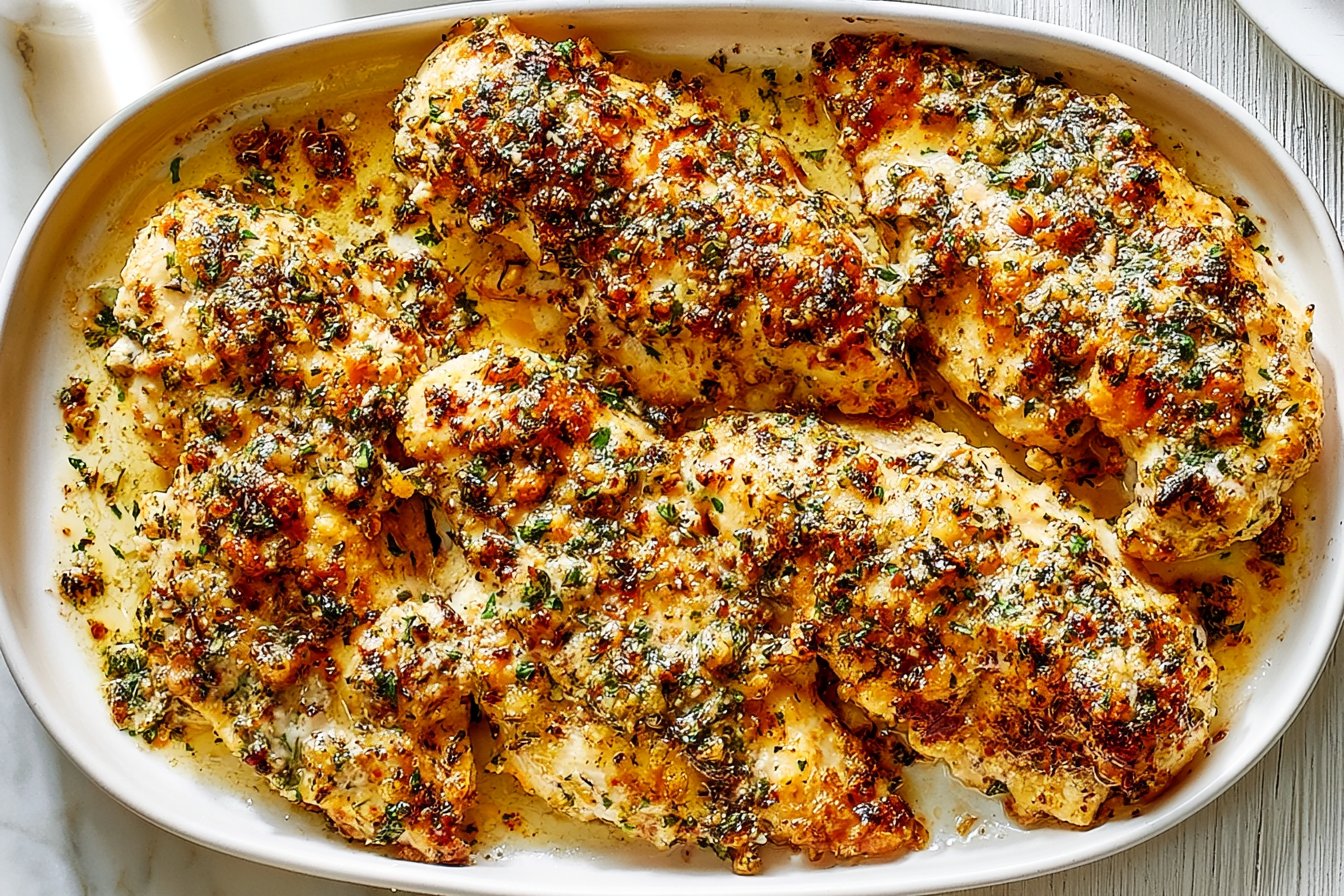 Baked Garlic Parmesan Chicken