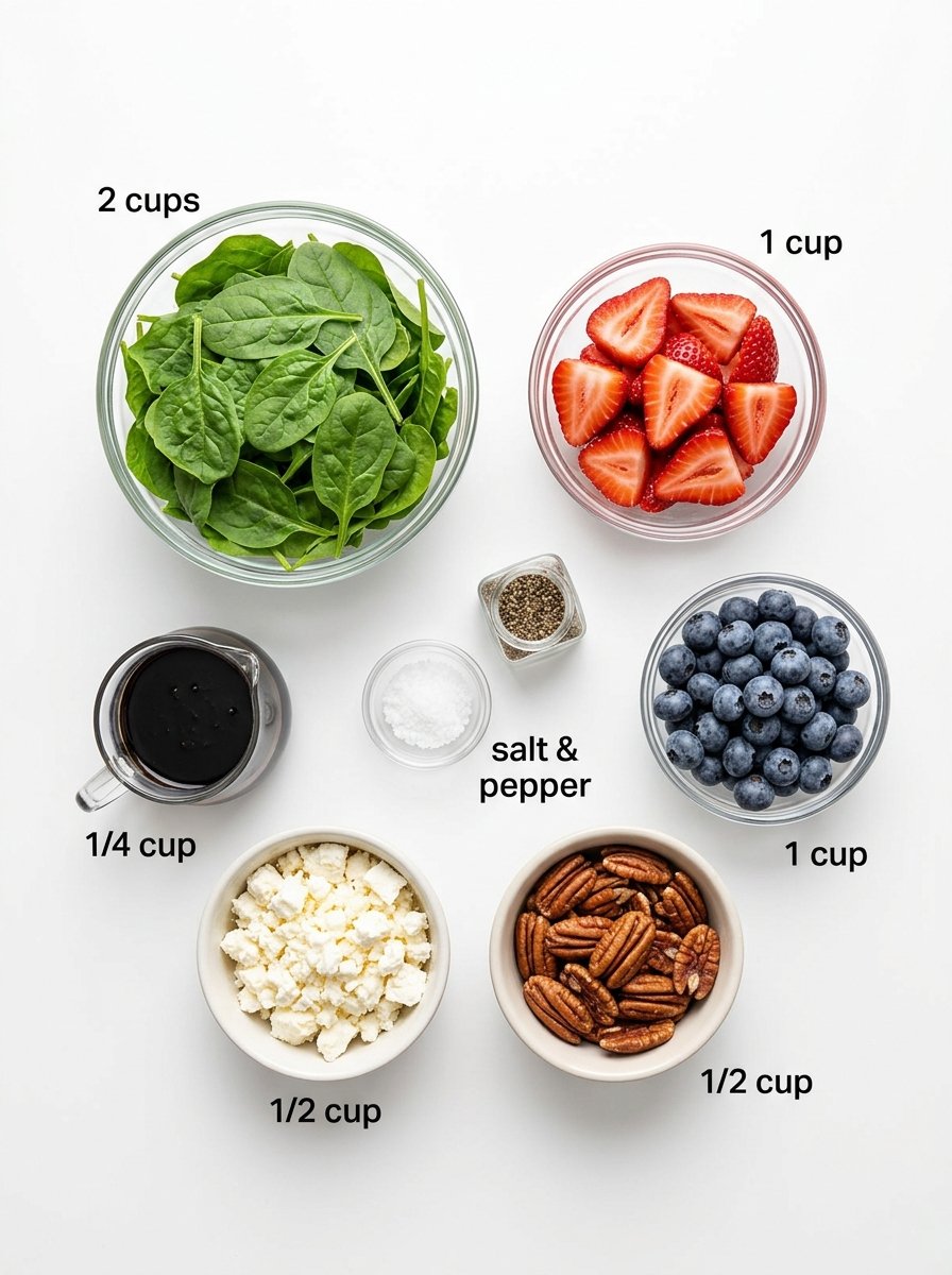 30-Minute Strawberry Spinach Salad