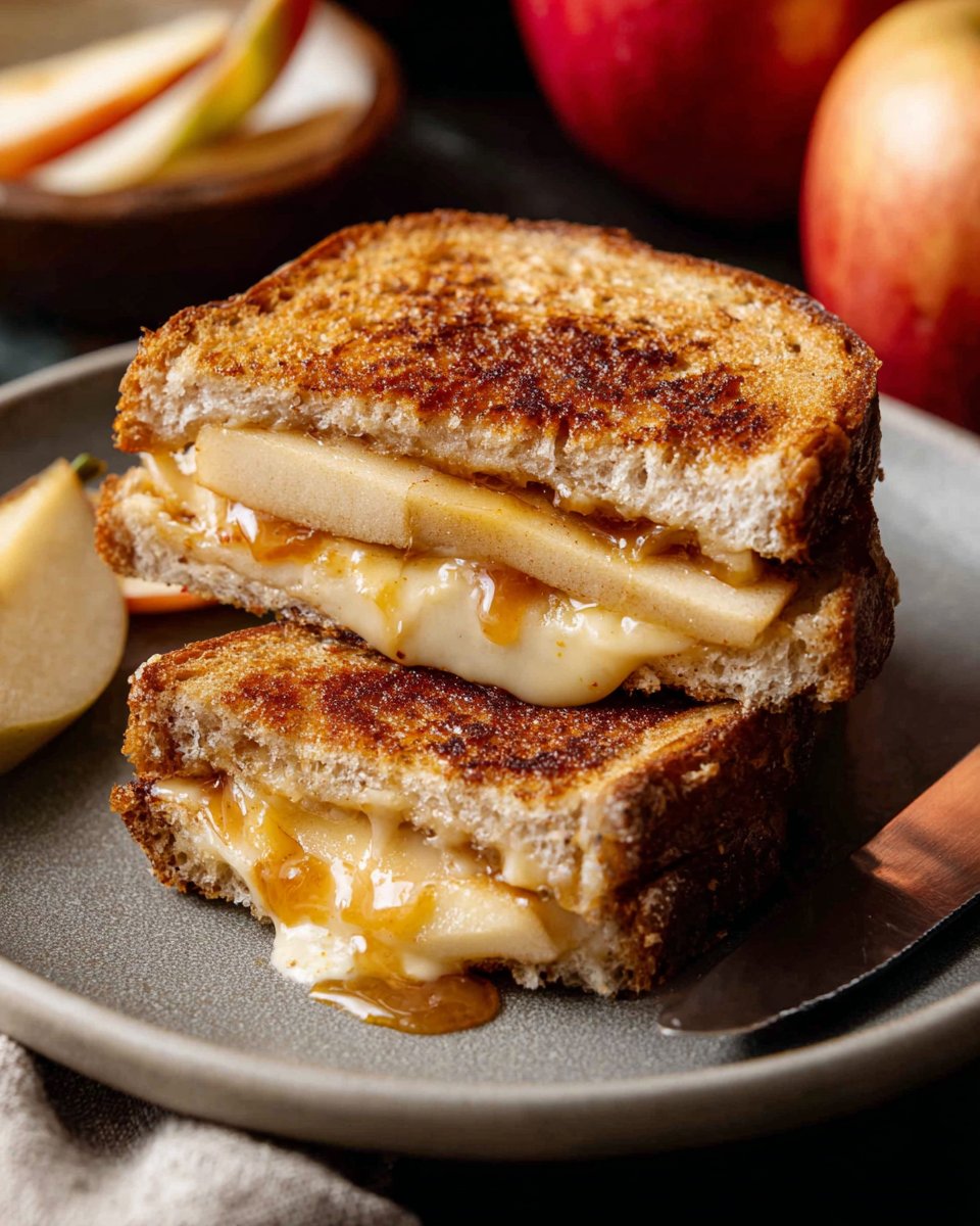 Apple Grilled Cheese Sandwich Recipe