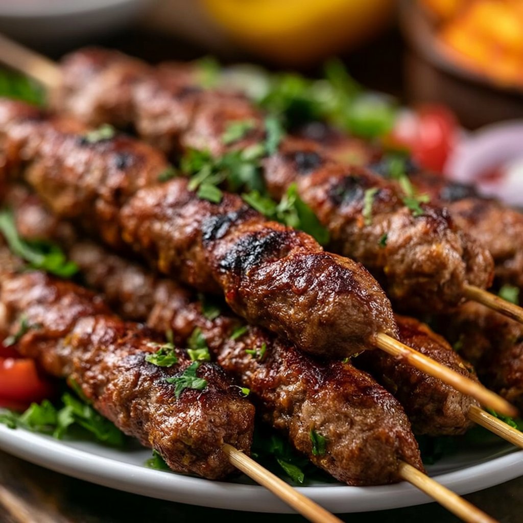 Türkische Hackfleisch-Spieße