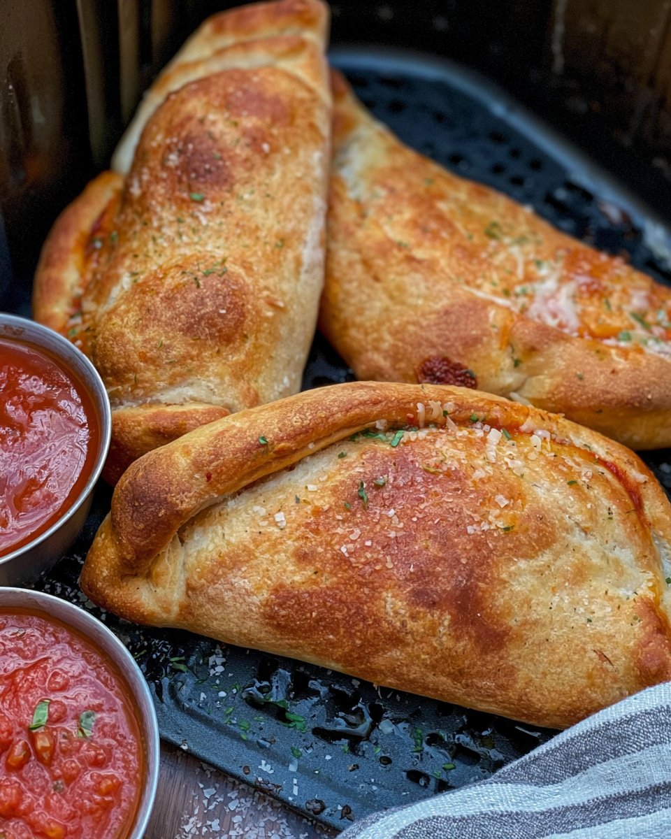 Air Fryer Calzones