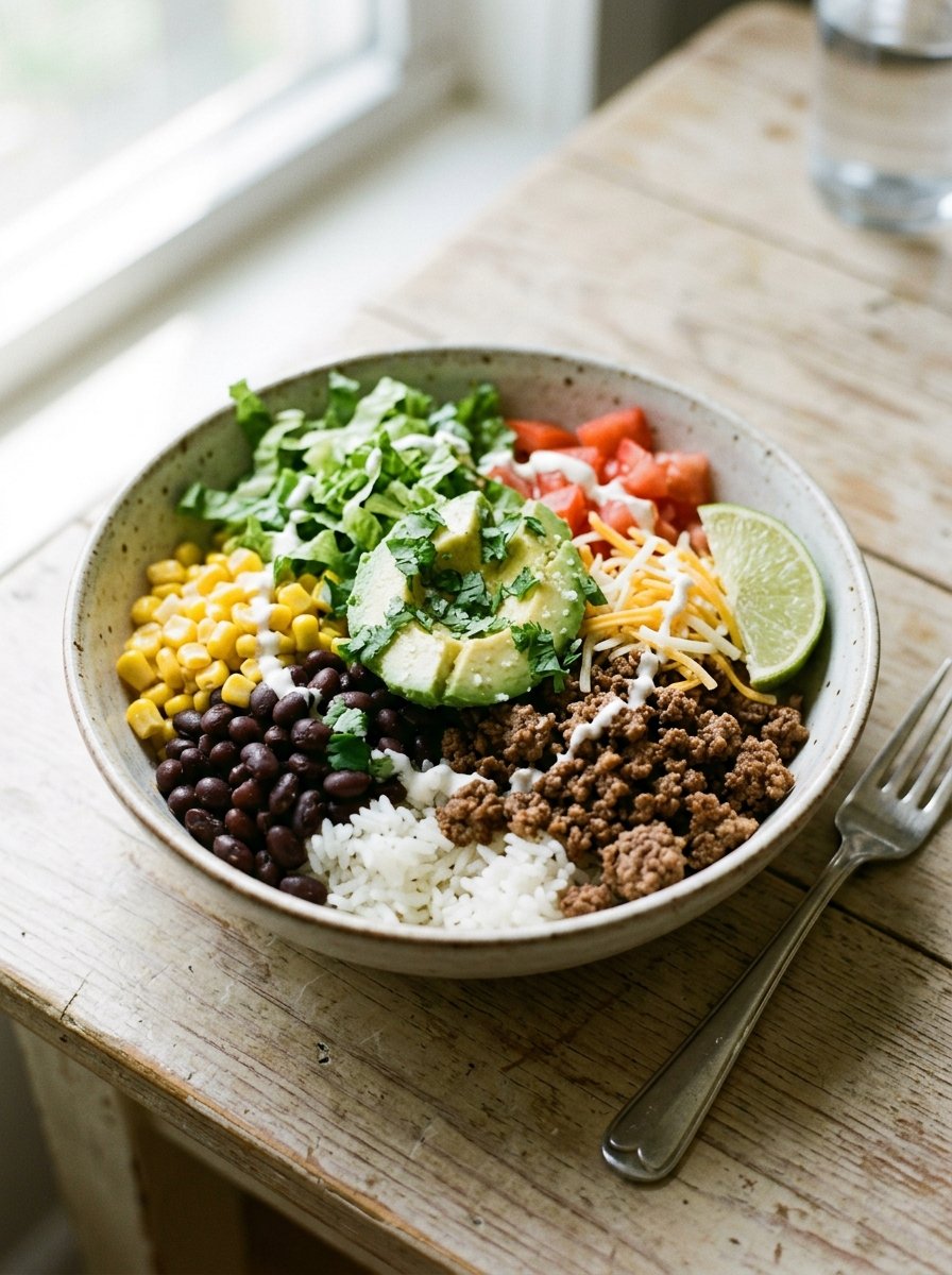 Easy Homemade Burrito Bowls
