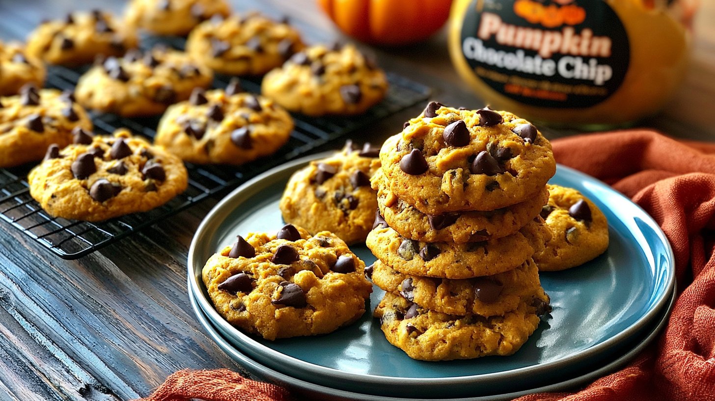 Pumpkin Chocolate Chip Cookies (Soft Batch)