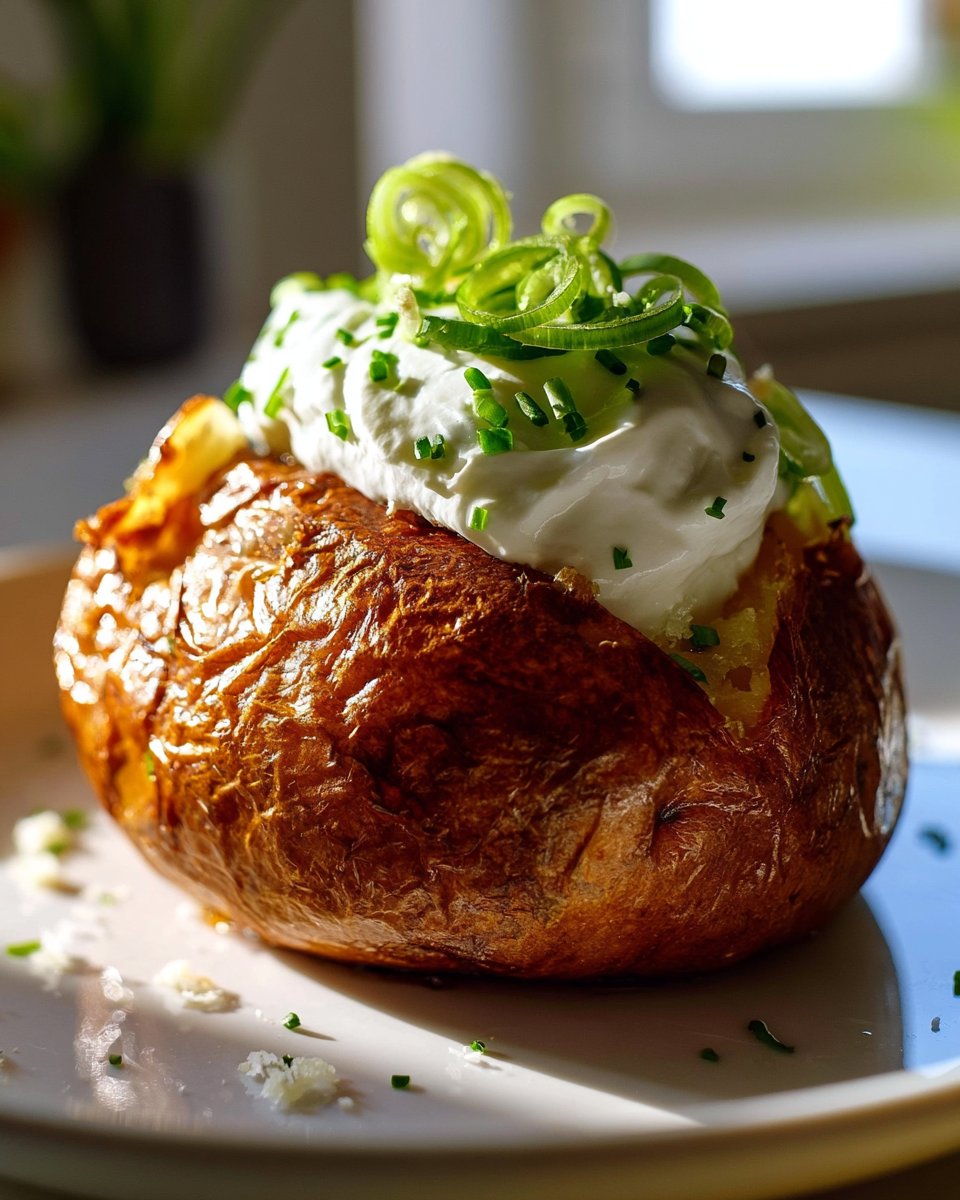 Perfekte Airfryer Ofenkartoffel: Knusprig Außen, Zart Innen!