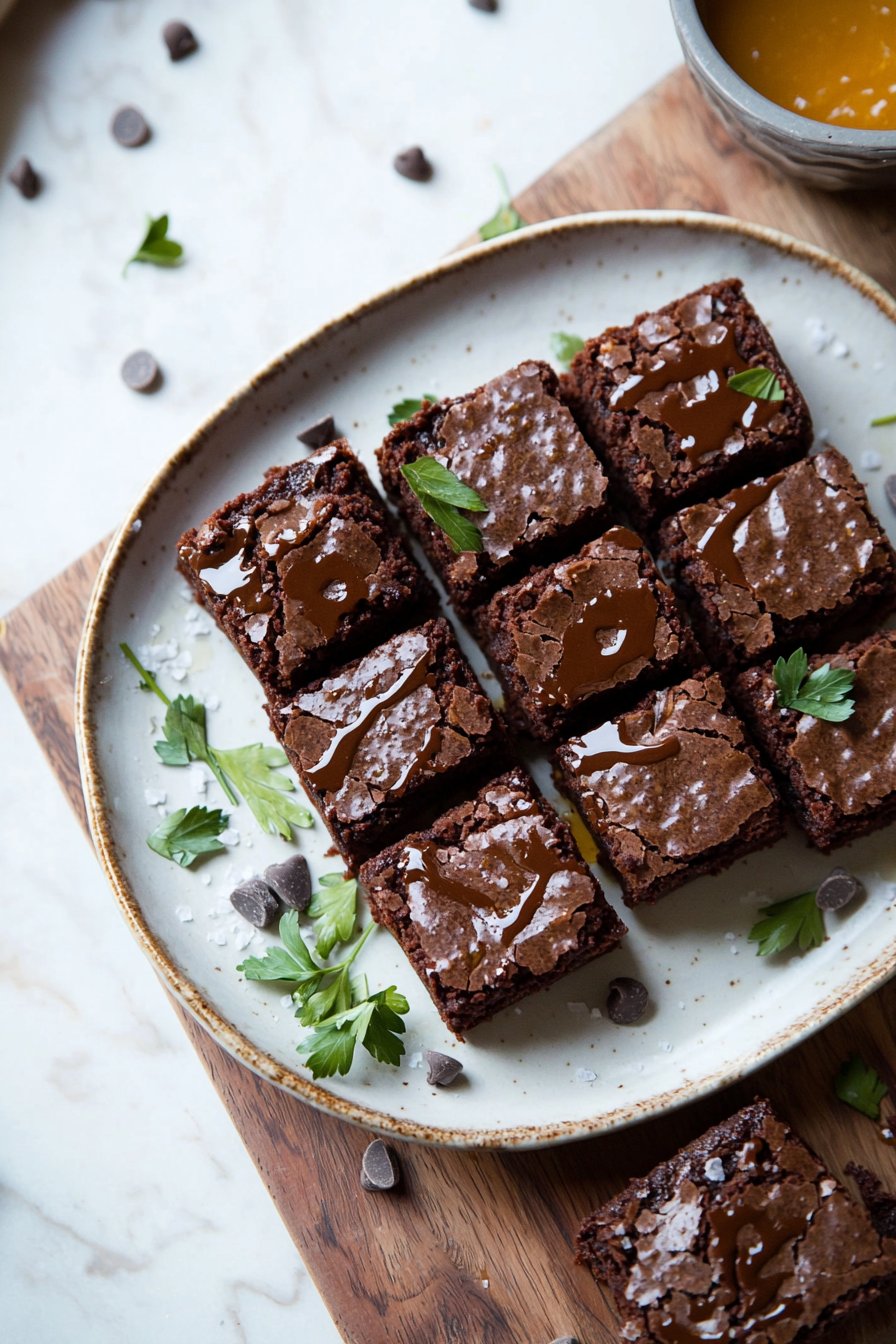 Healthy Pumpkin Brownies