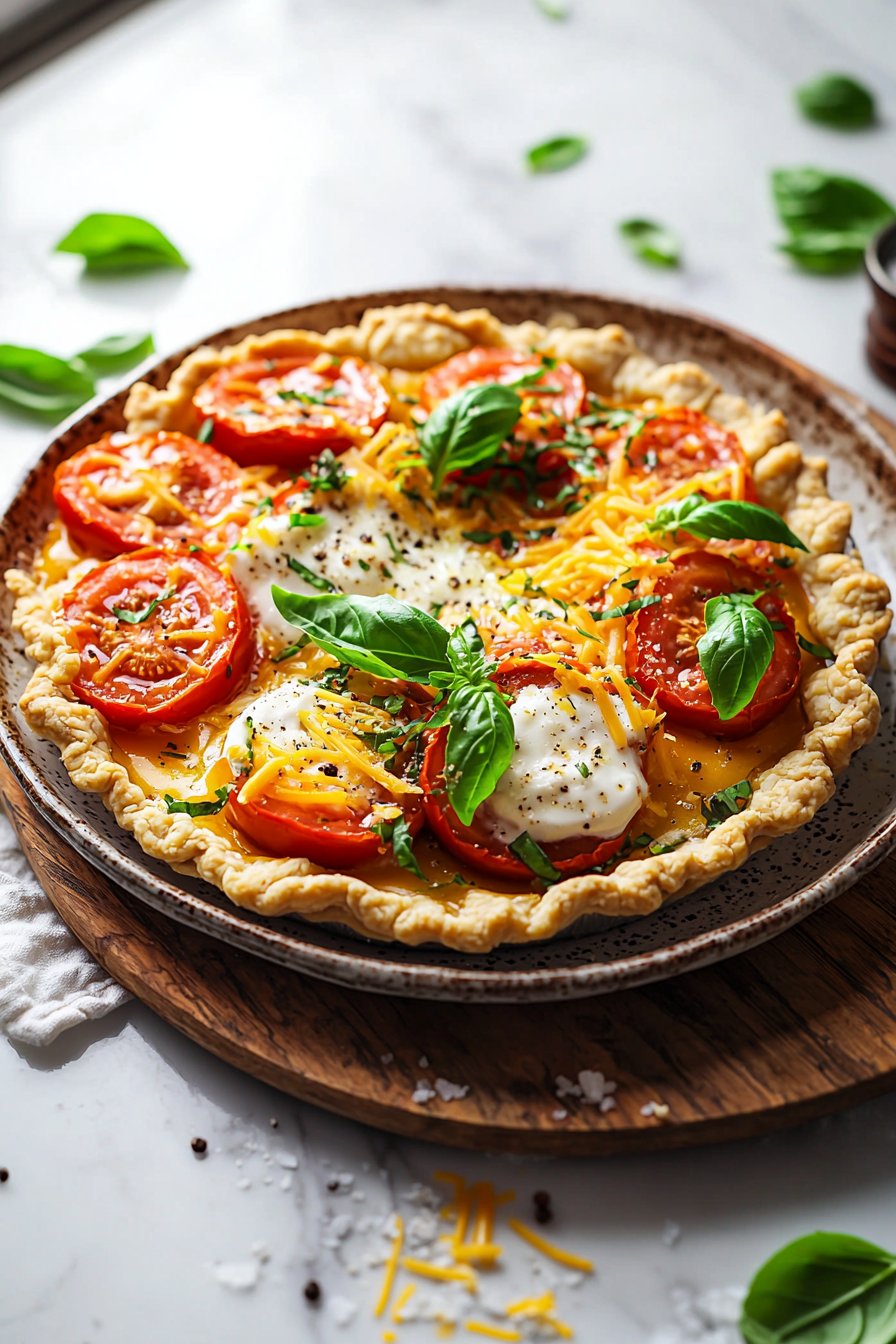 Homemade Southern Tomato Pie