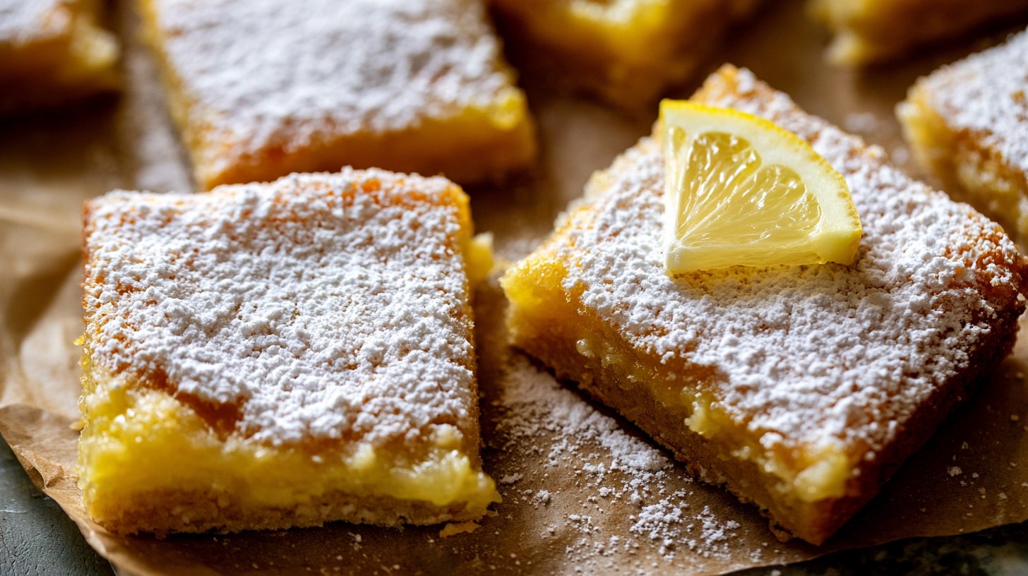 Super Easy Lemon Bars