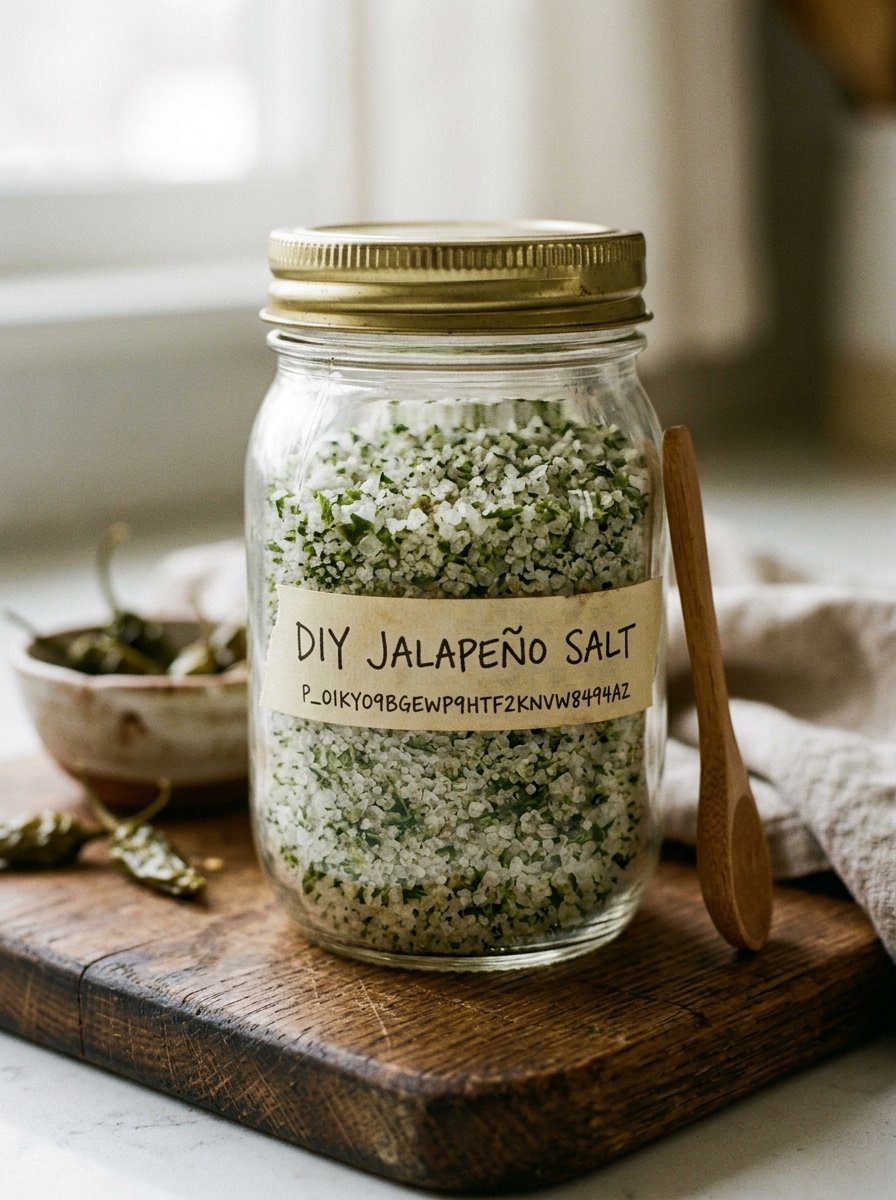 DIY Jalapeno Salt