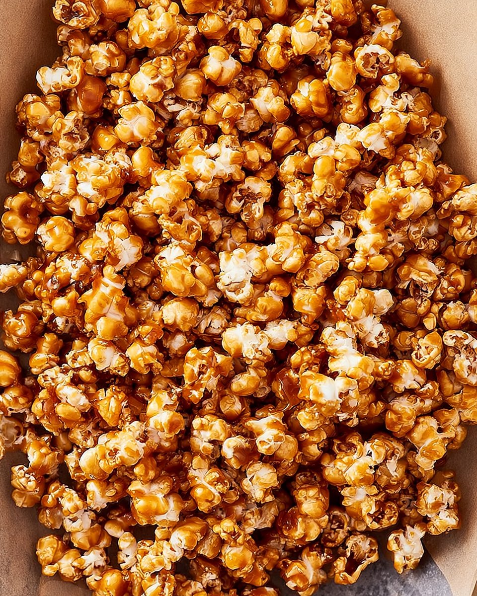 Homemade Caramel Popcorn