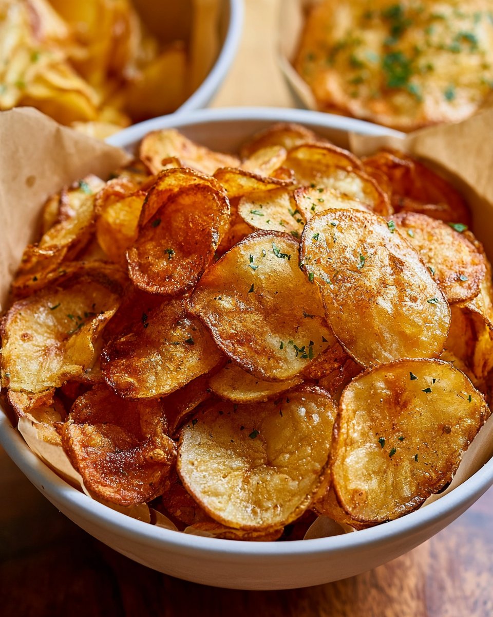 Air Fryer Potato Chips