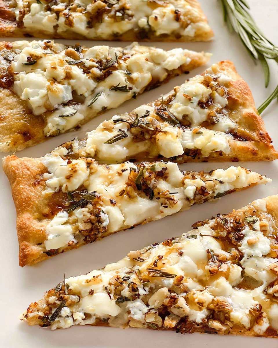 Honey Goat Cheese Pizza