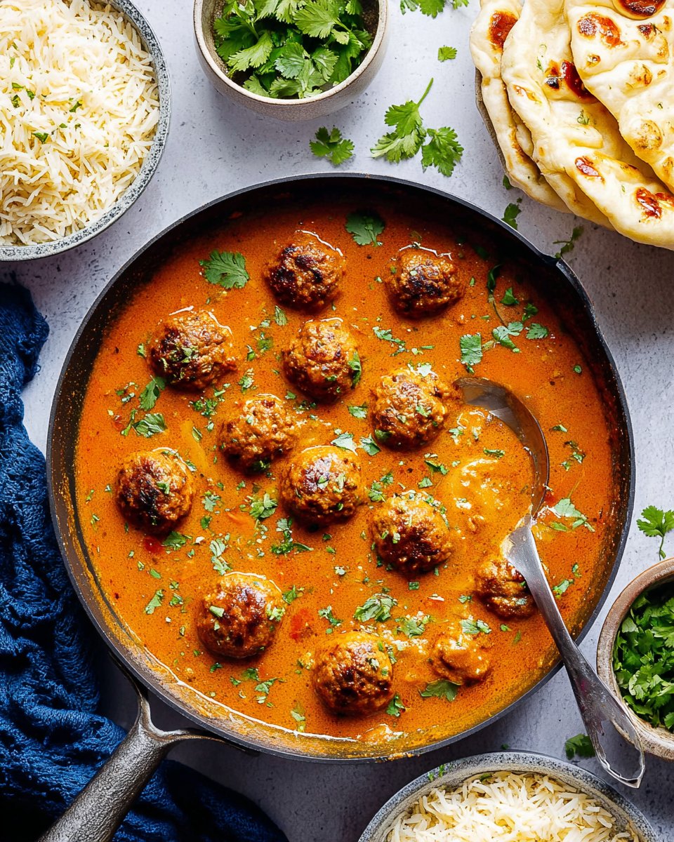 Tikka Masala Meatballs