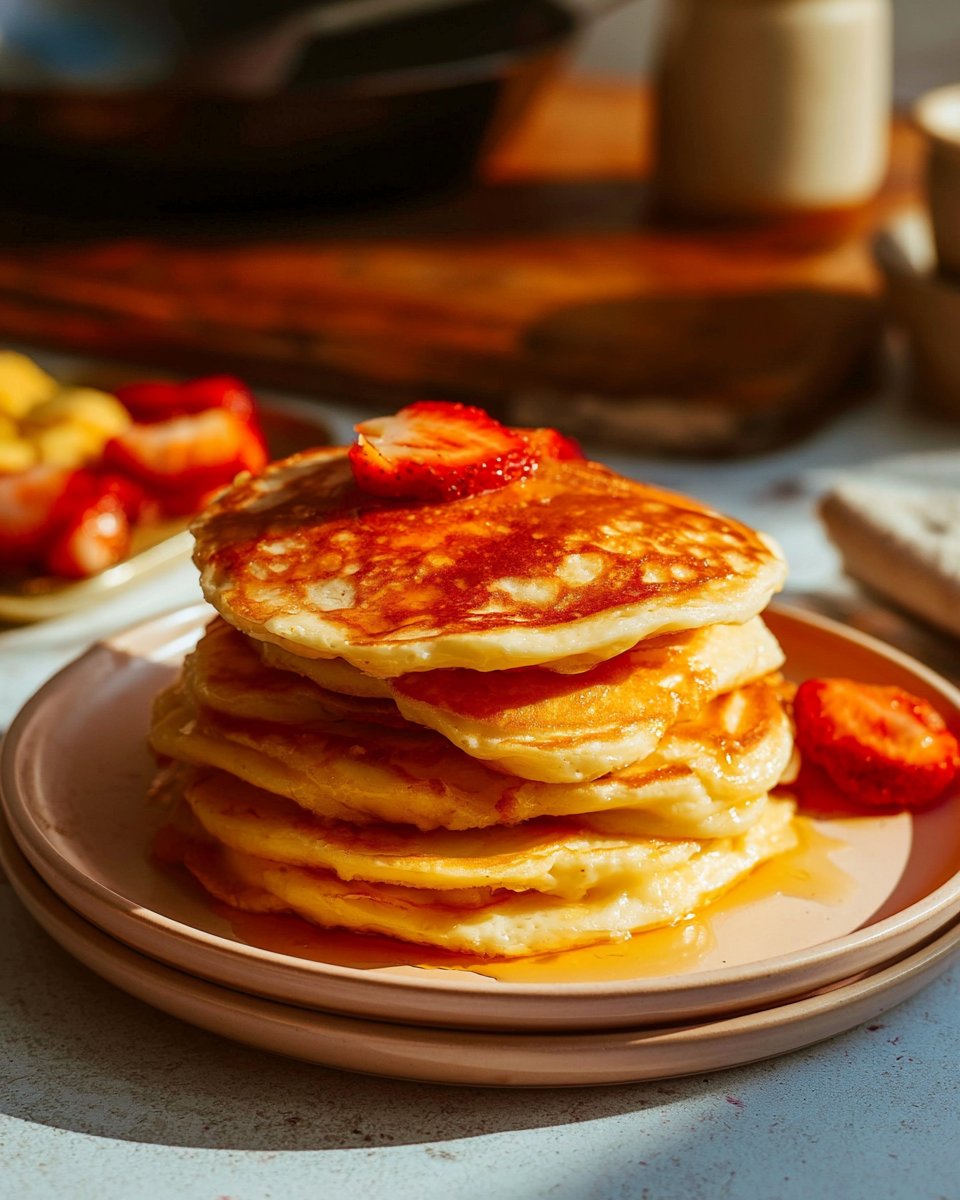 NEW YORK CHEESECAKE PANCAKES (IHOP COPYCAT RECIPE)