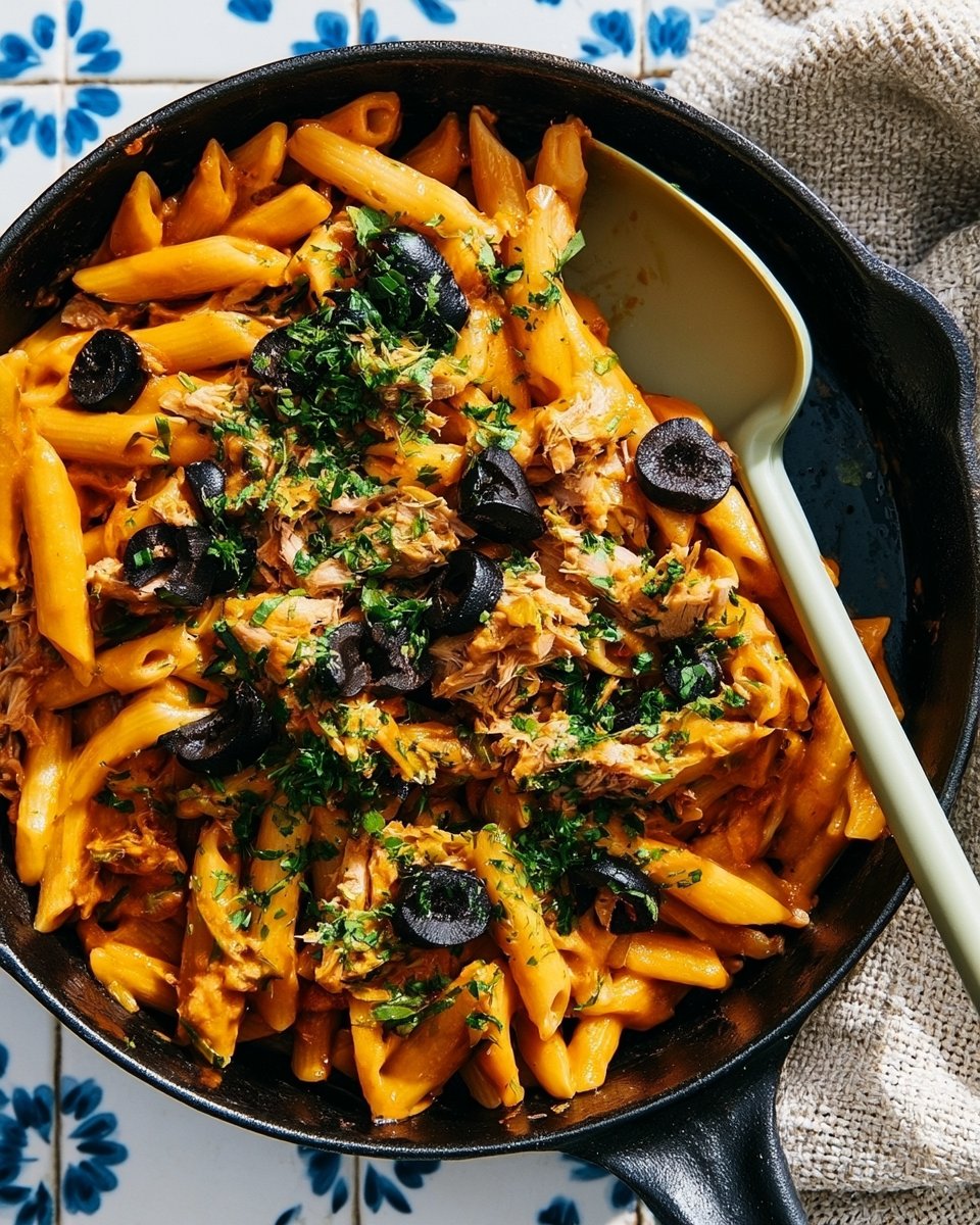 Schnelle Thunfisch-Pasta