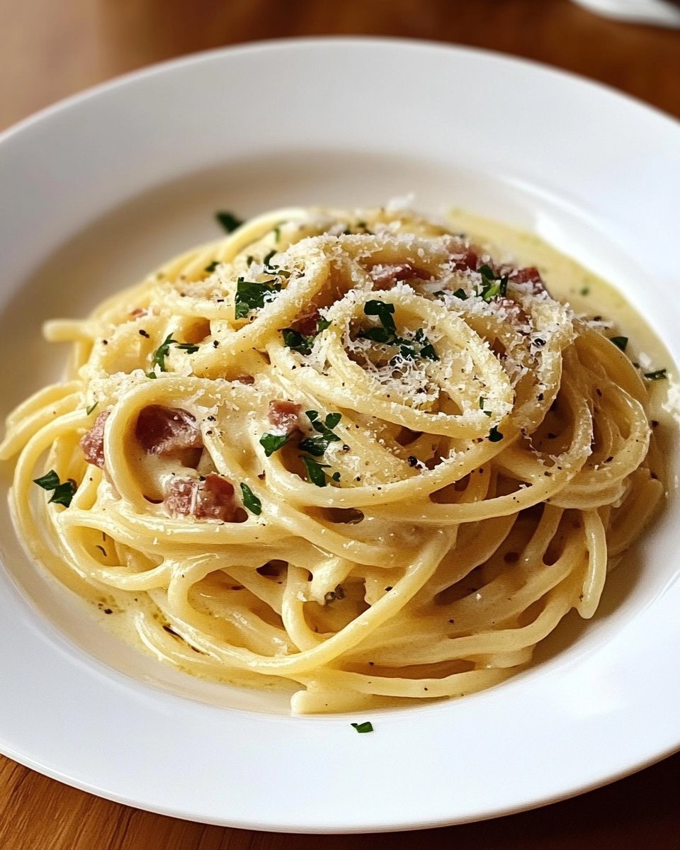 Szybkie spaghetti carbonara