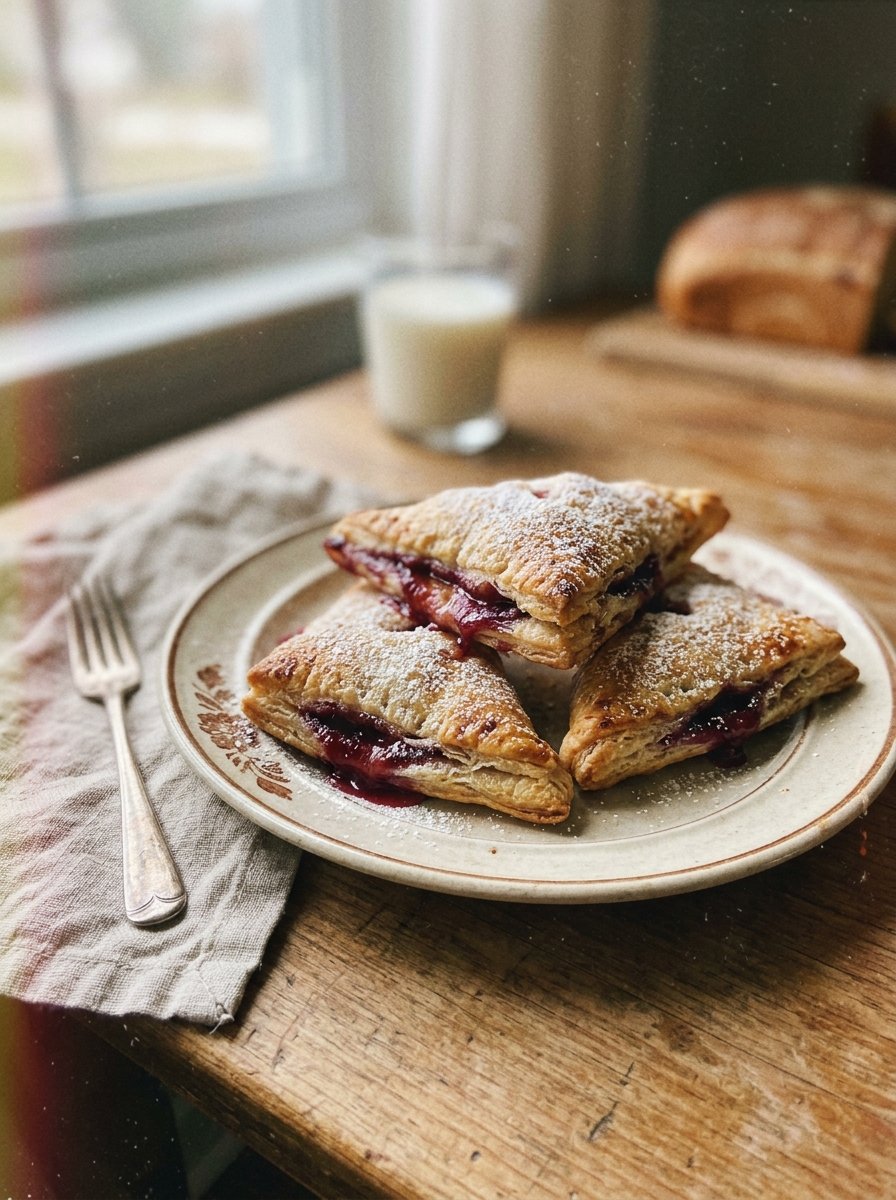 Irresistible Plum Turnovers