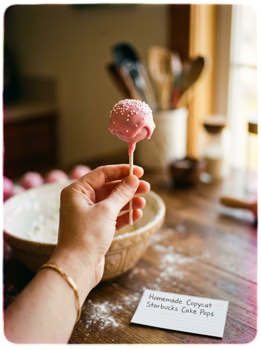Copycat Starbucks Cake Pop Recipe