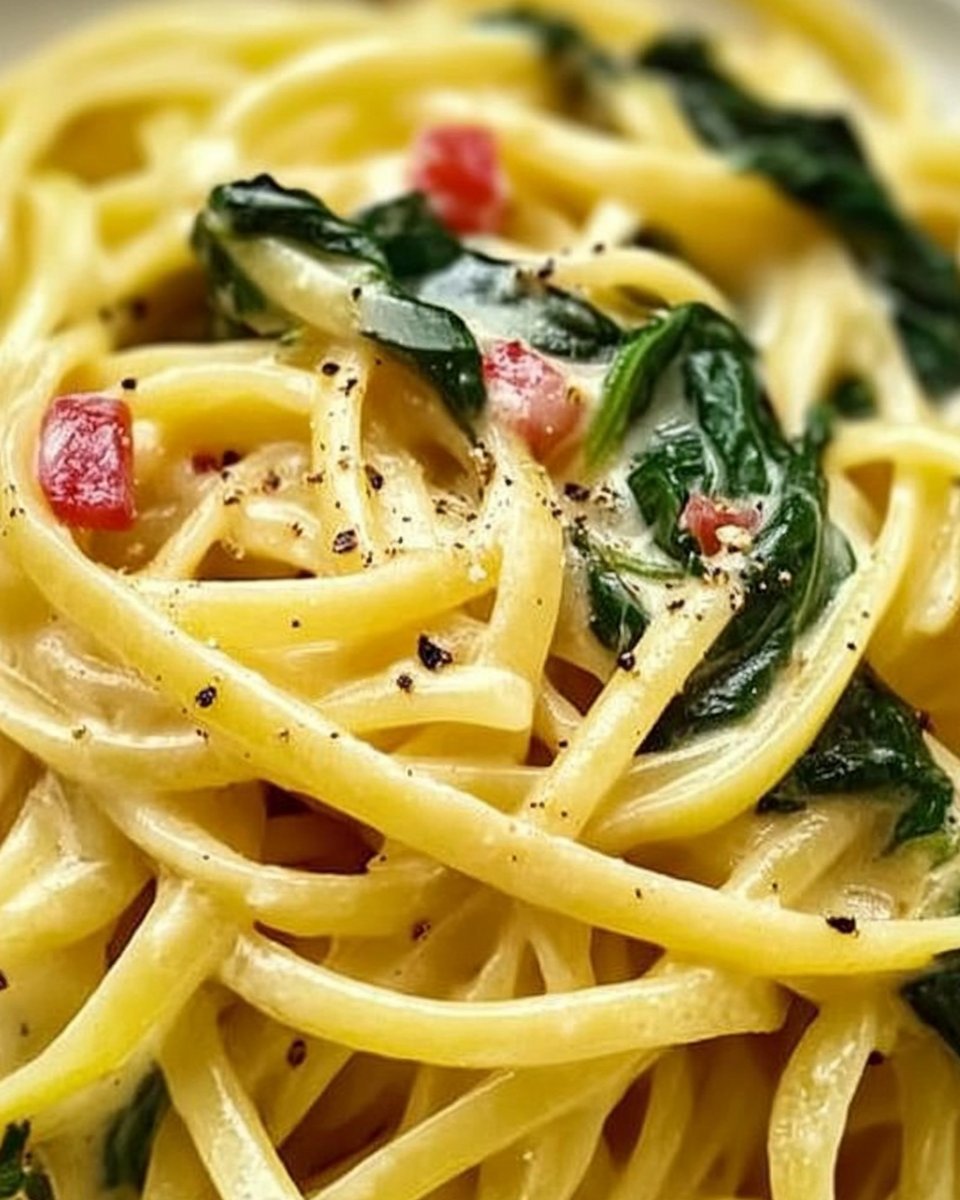 Mangold Pasta (super einfach & cremig)
