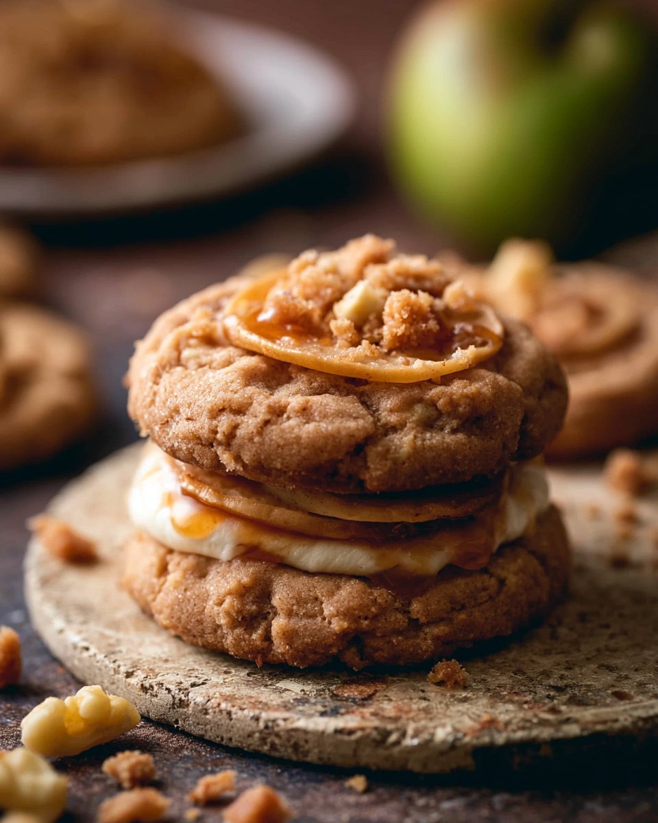 Caramel Apple Cookies