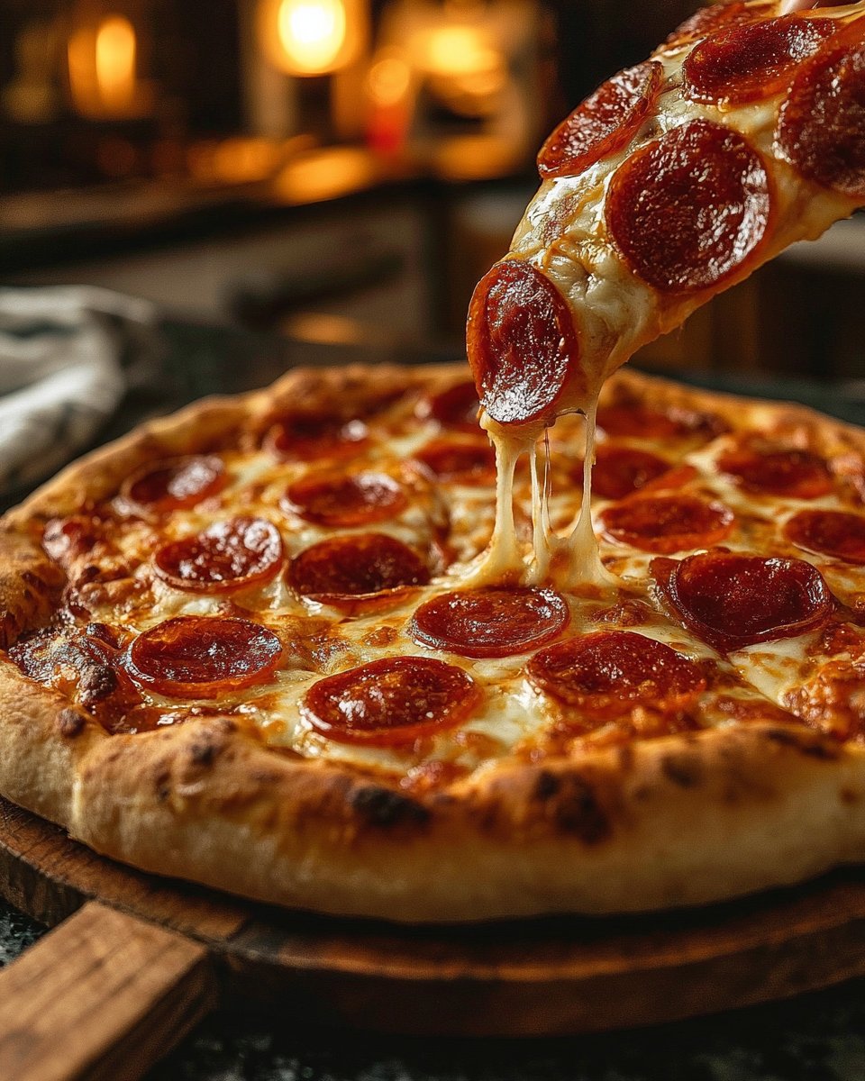 Easy Homemade Pepperoni Pizza