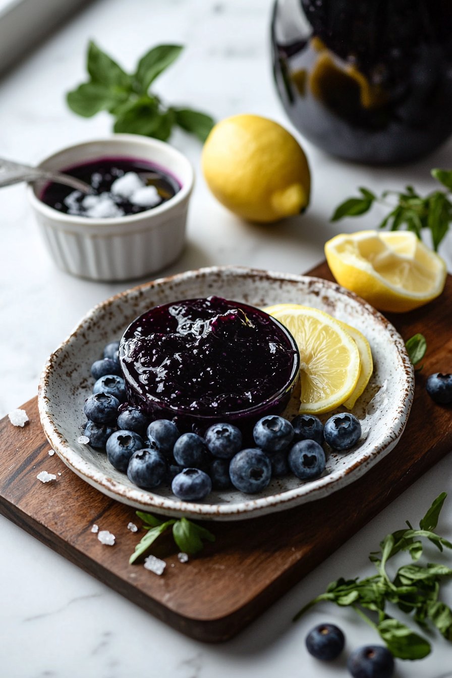 Easy Blueberry Lemon Jam
