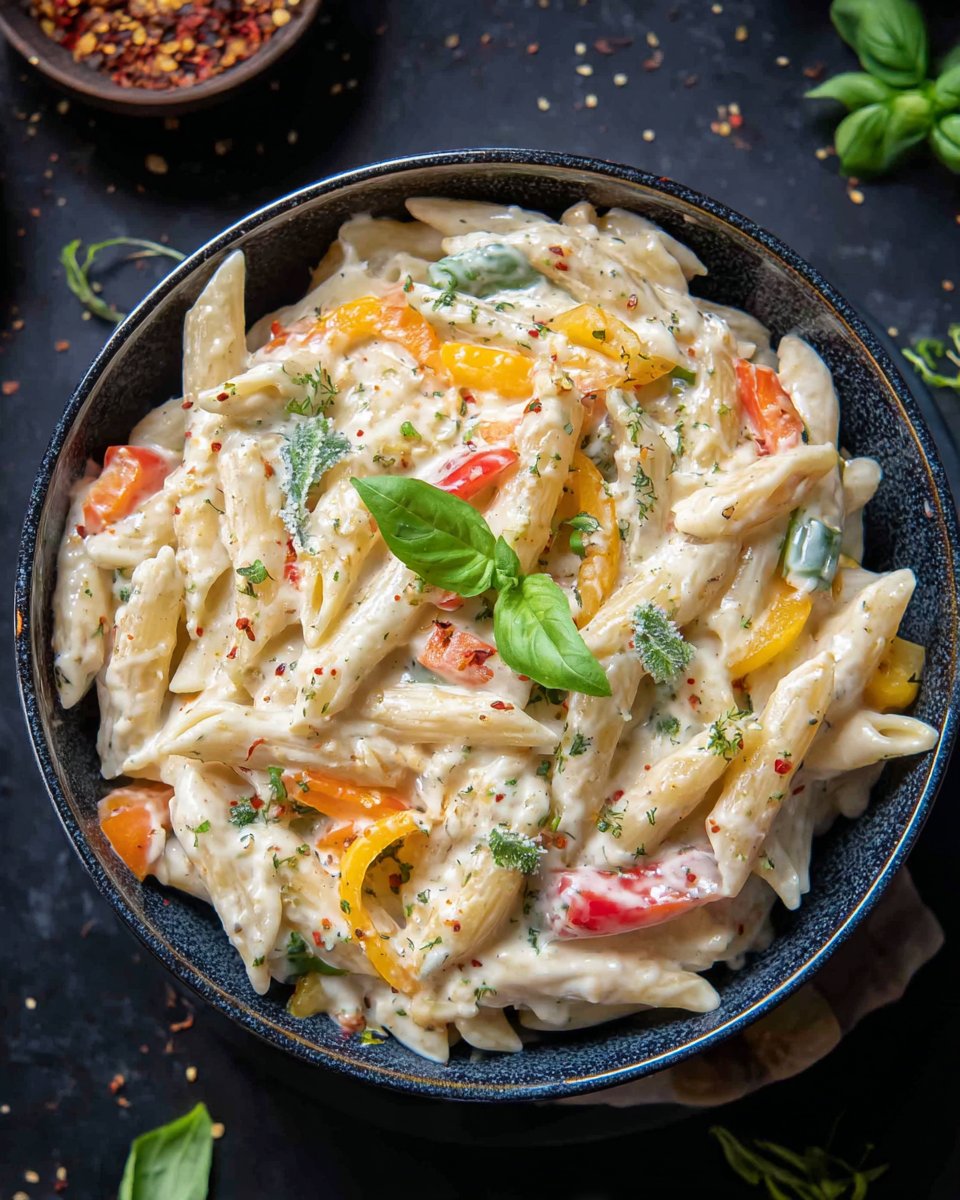 White Sauce Pasta Recipe (Béchamel Sauce Pasta)