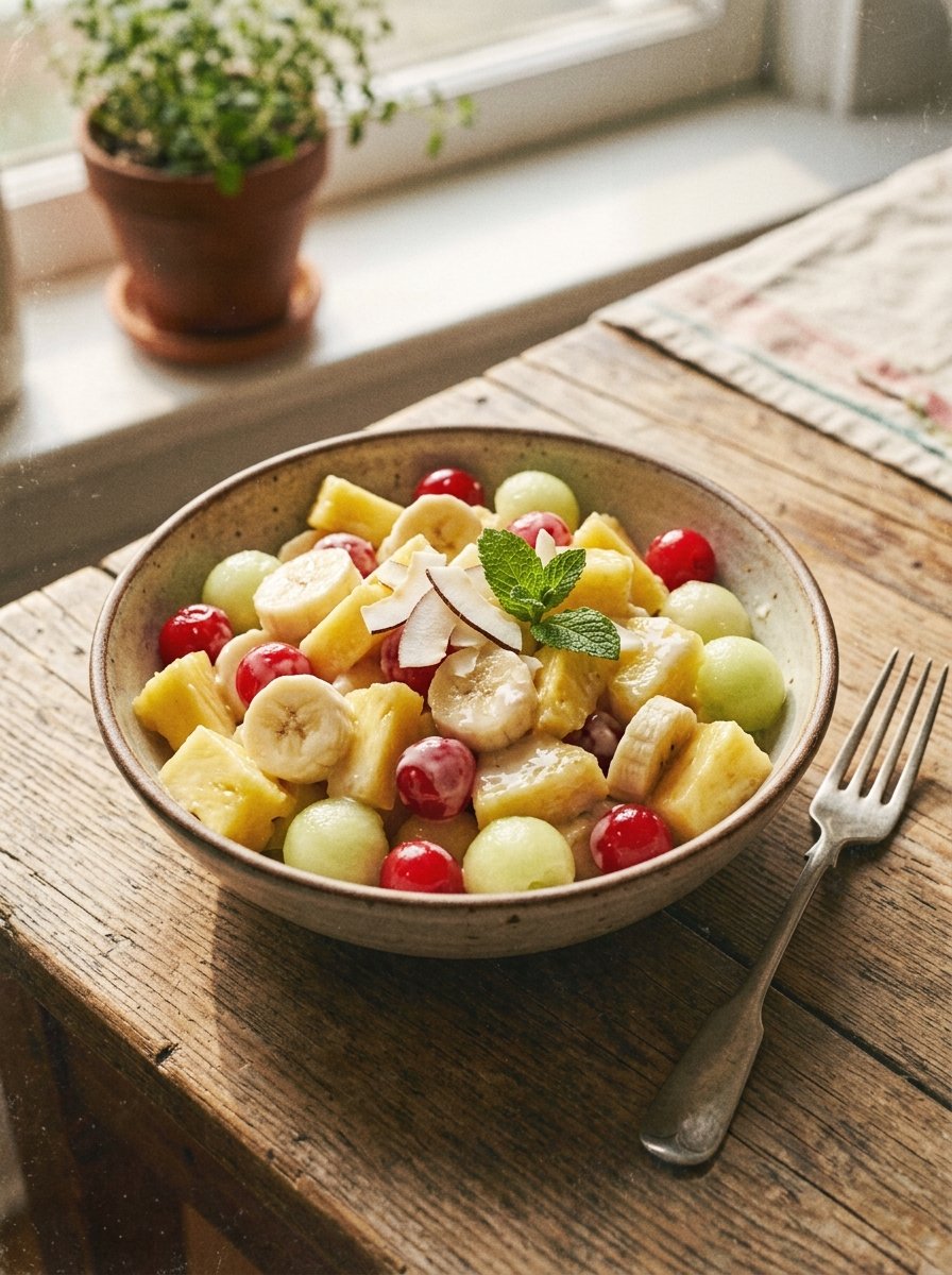 Pina Colada Fruit Salad