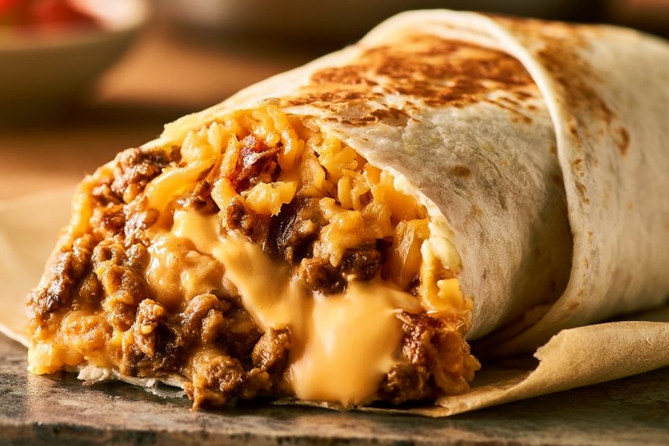 Taco Bell Meat-Loaded Burrito