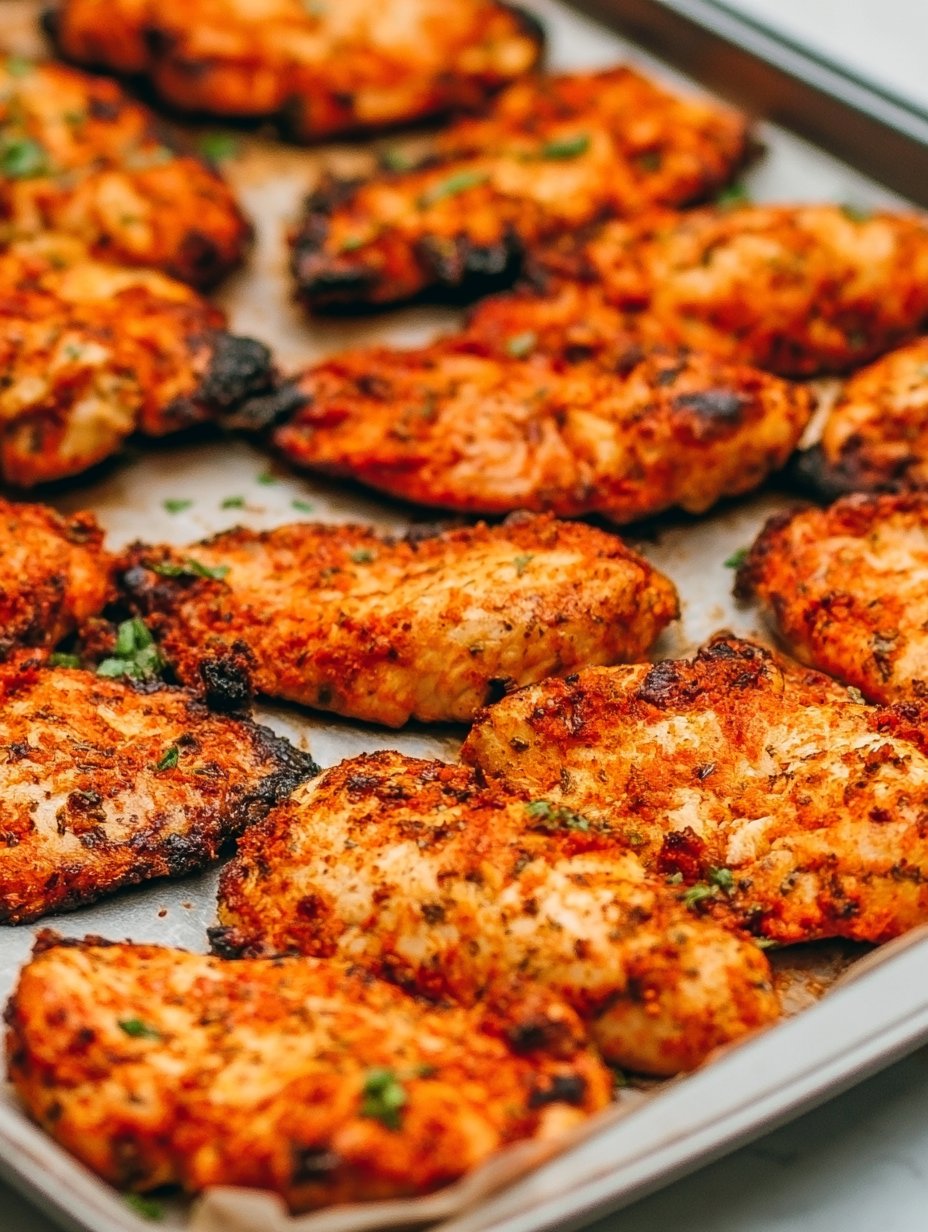 Tiras de Pollo al Horno (Sin Empanizado)