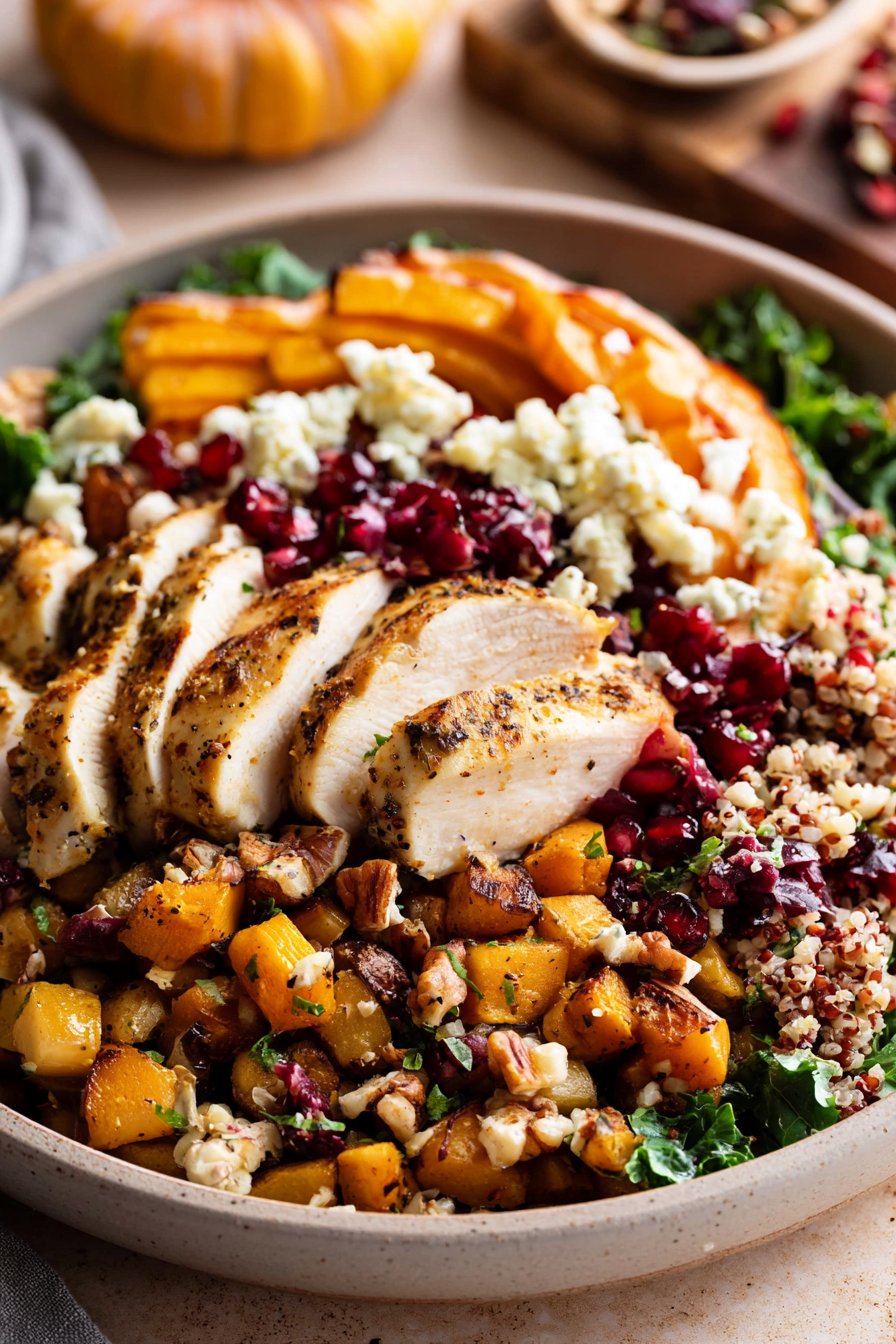 Fall Harvest Bowl Recipe With Chicken