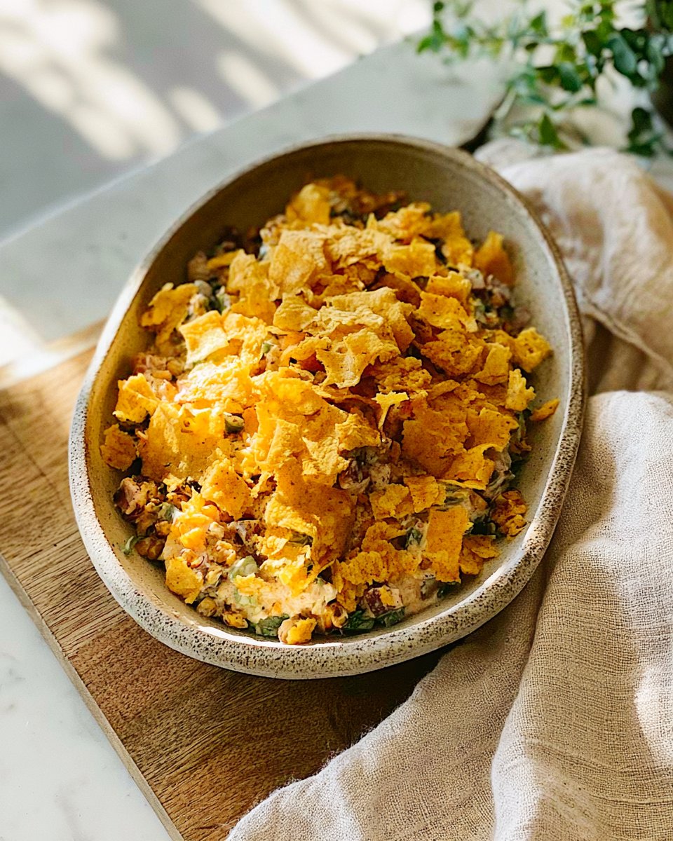 Hohe Protein Nacho-Salat