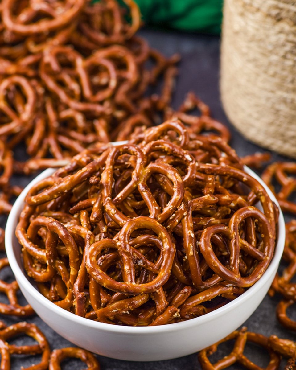 Smoked Ranch Pretzels