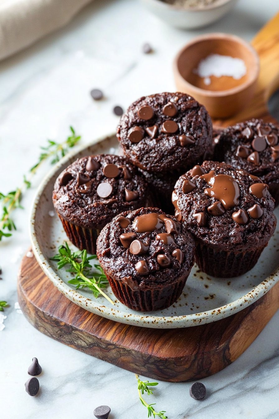 Ultimative Brownie-Muffins