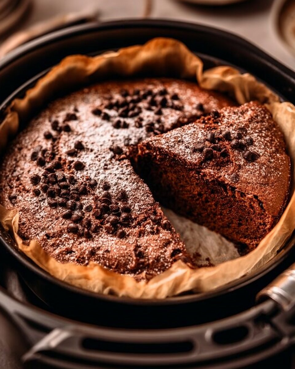 Airfryer Schokokuchen – saftig & einfach