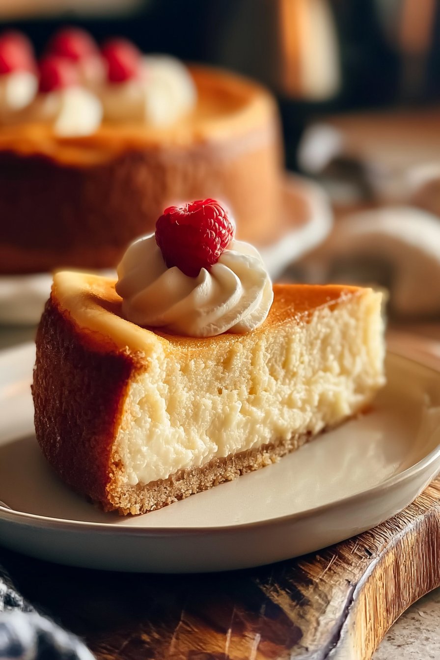 Easy Homemade Cheesecake