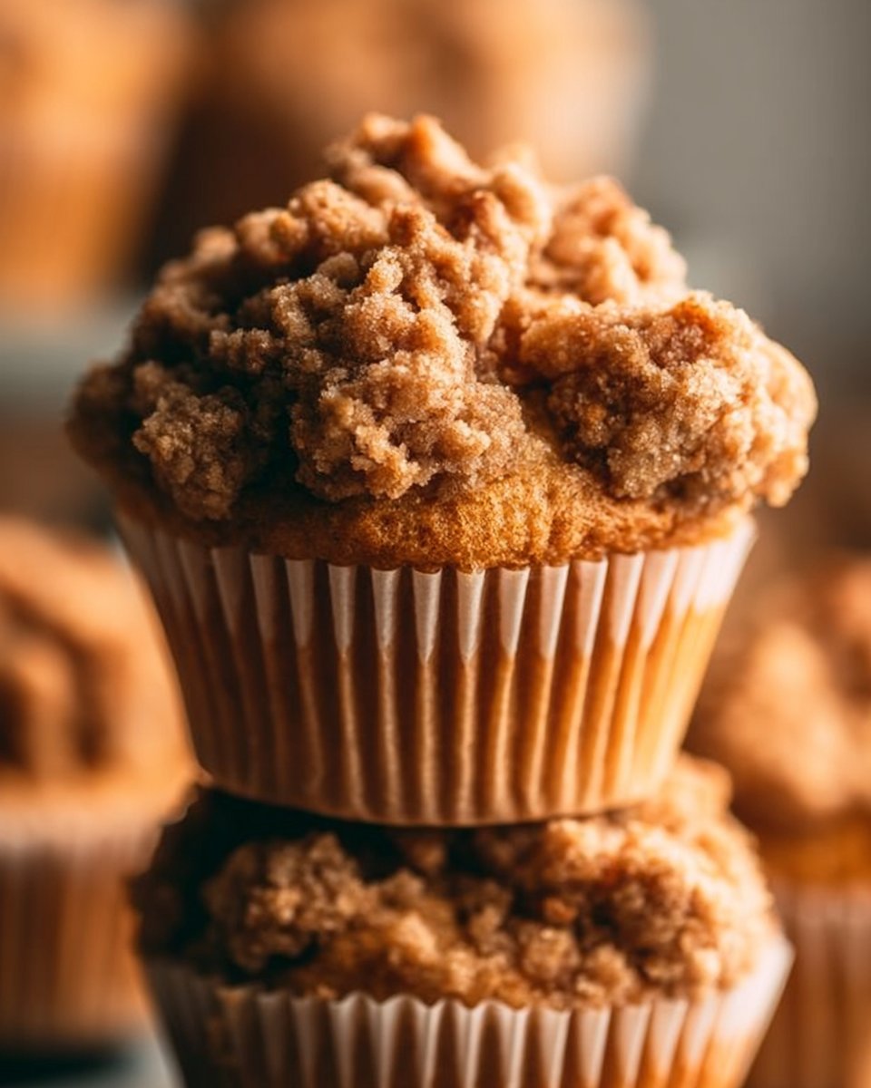 Apple Crumble Muffins