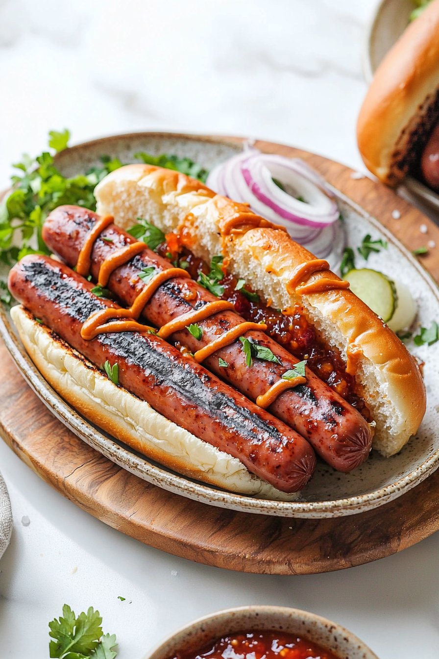 Grilled Beef Franks