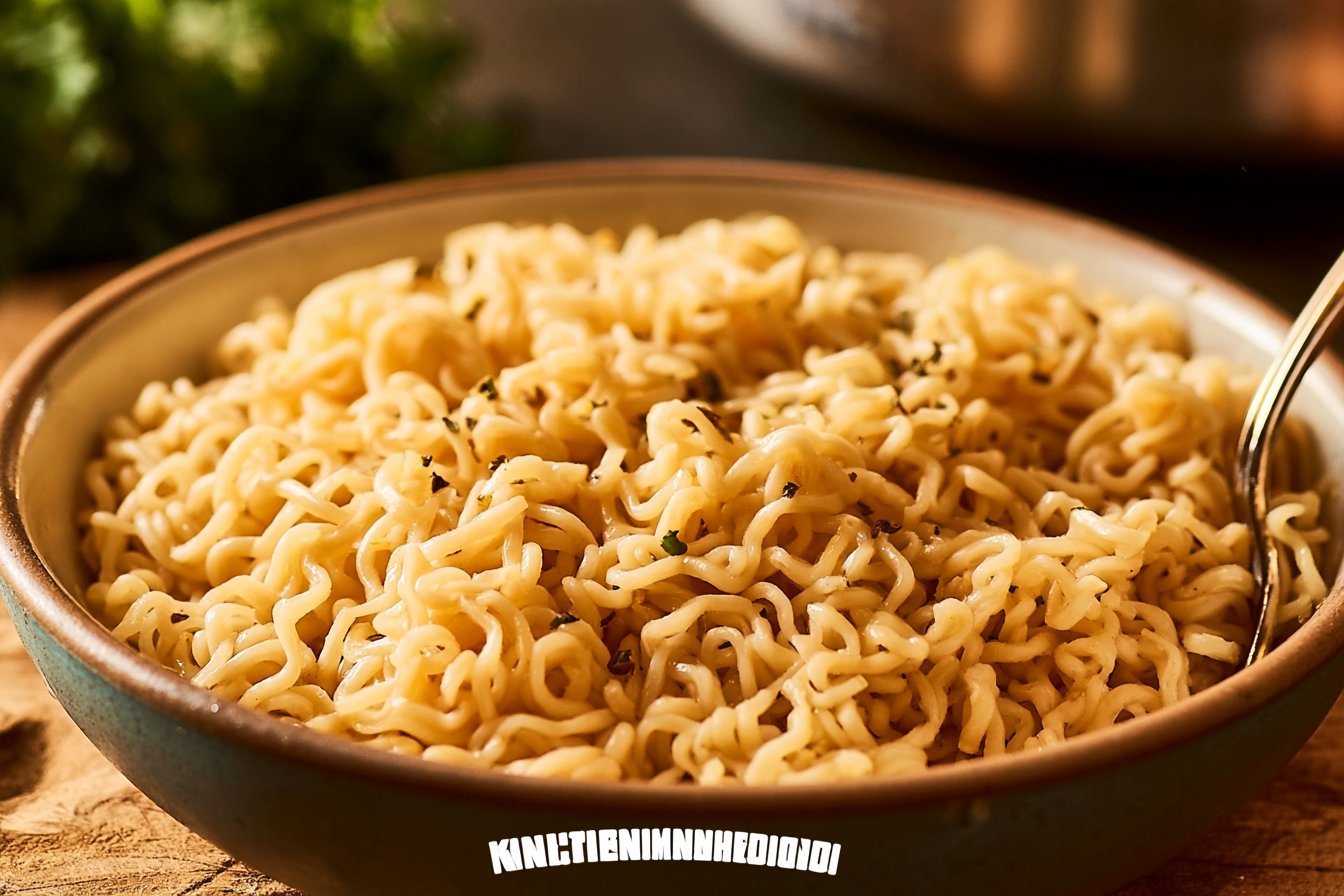 Garlic Butter Ramen Noodles