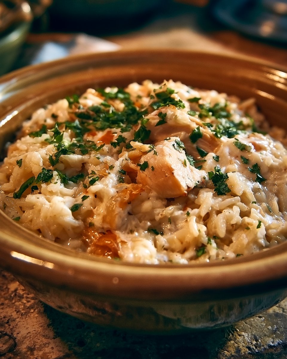 Easy Crock Pot Chicken and Rice