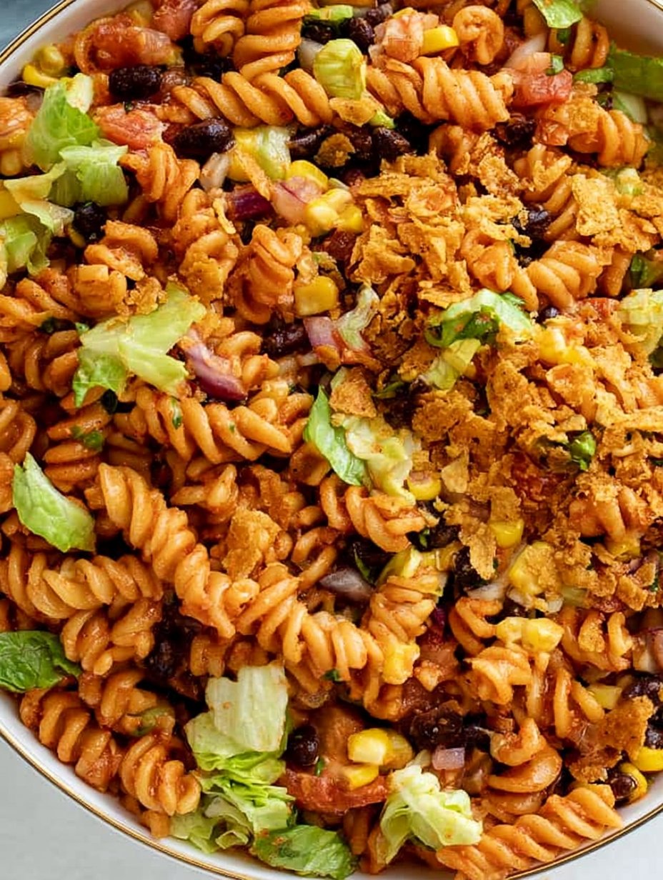 Ensalada de Pasta con Tacos