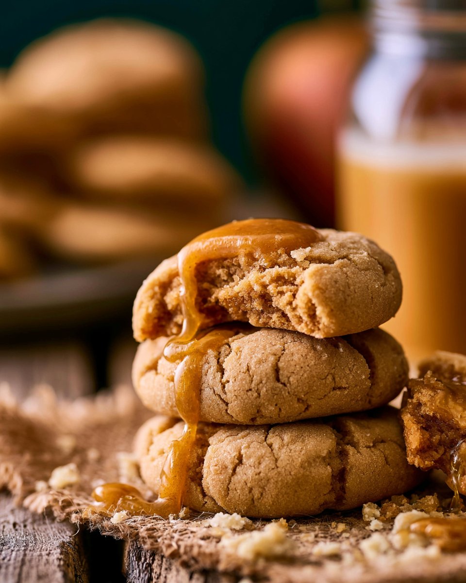 Caramel Apple Cookies